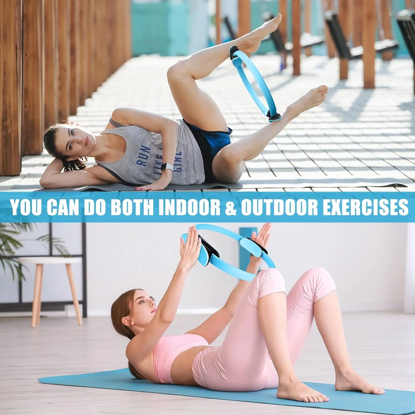 Yoga Pilates Circle for Legs & Hips