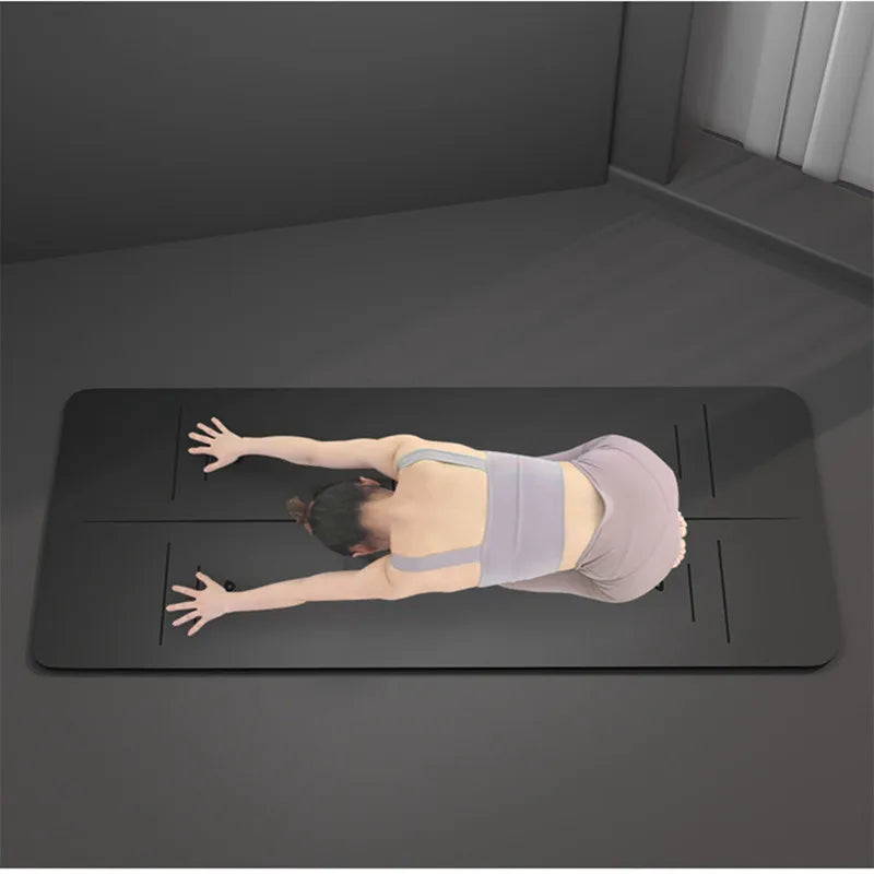 Foldable Non-Slip Rubber Yoga Mat