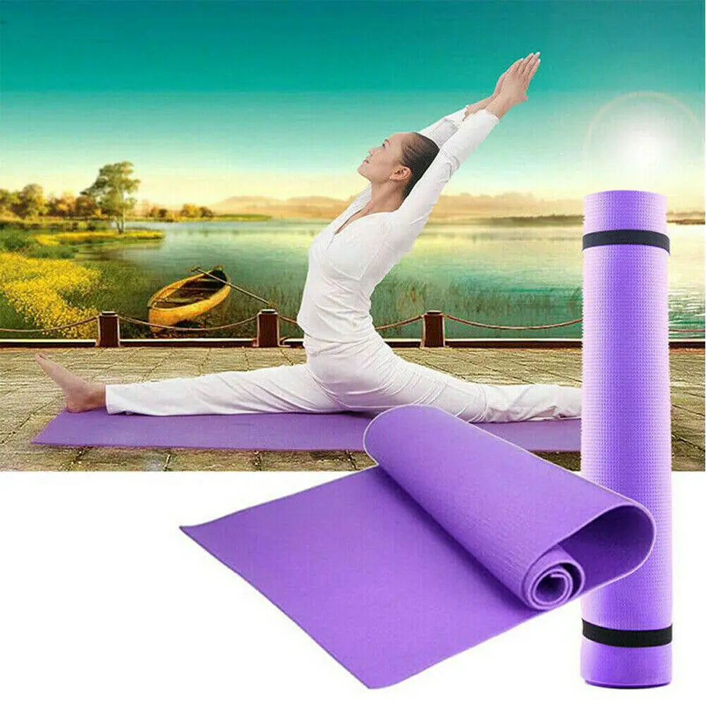 Thick Non-Slip Yoga Mat for Fitness