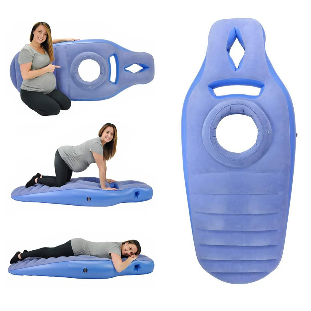 Flocking Air Mattress Yoga Mat for Pregnant Women