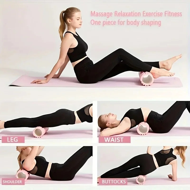 Deep Tissue Yoga Roller for Muscle Relief