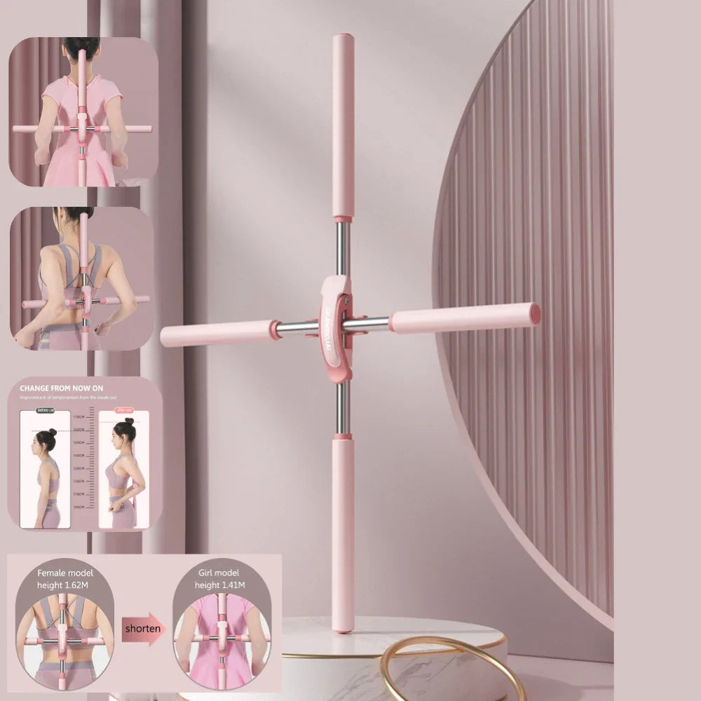 Yoga Stick Hunchback Corrector – 80cm Adjustable