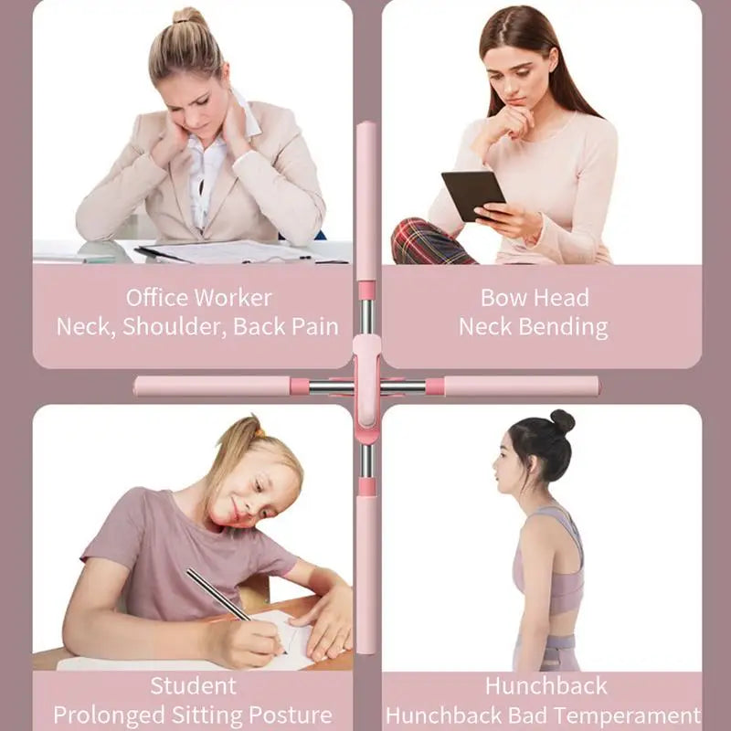 Yoga Stick Hunchback Corrector – 80cm Adjustable