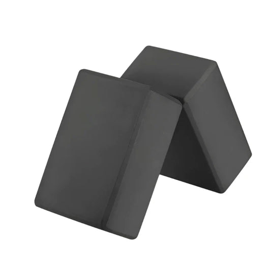 High-Density EVA Yoga Block for Fitness (Black)