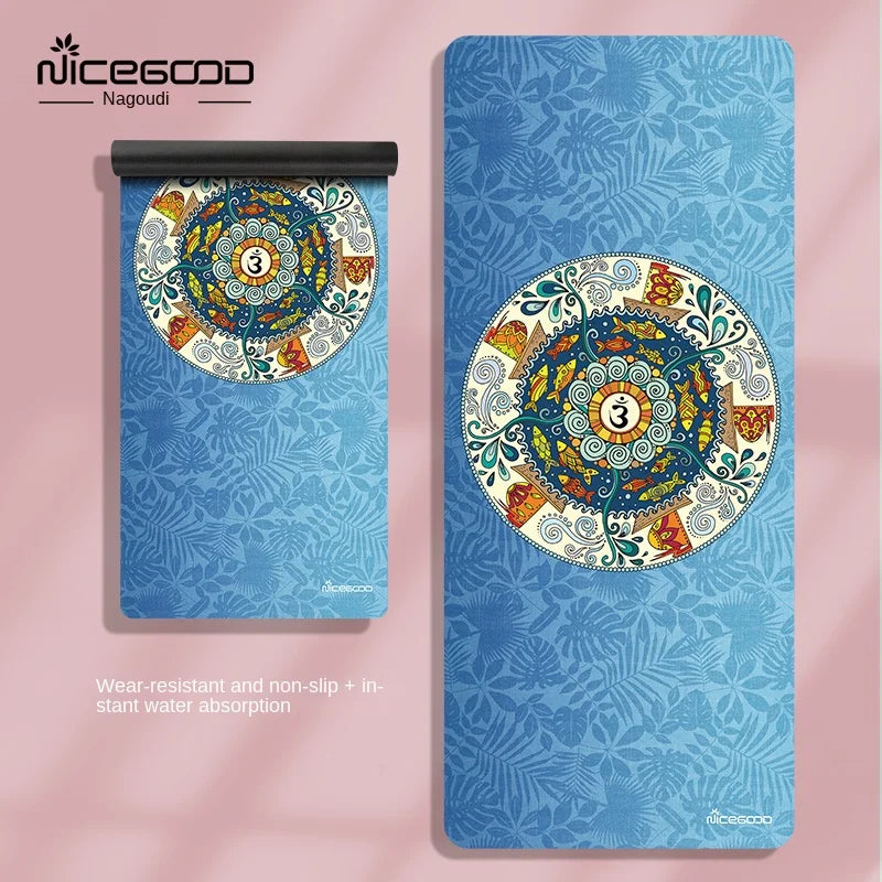 Non-Slip Natural Rubber Yoga Mat