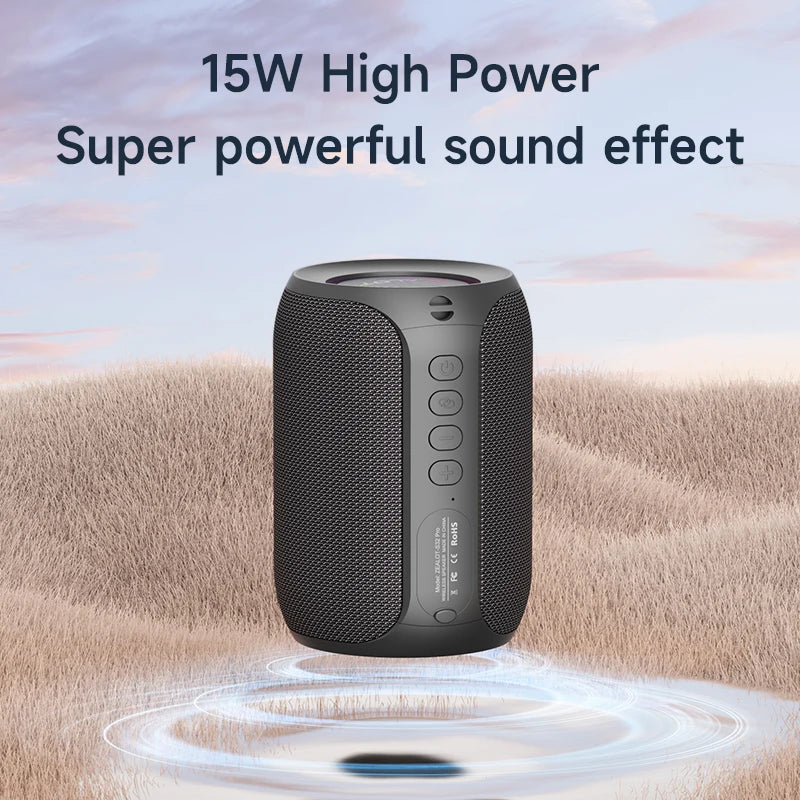 Bluetooth Speaker with Waterproof (Black)