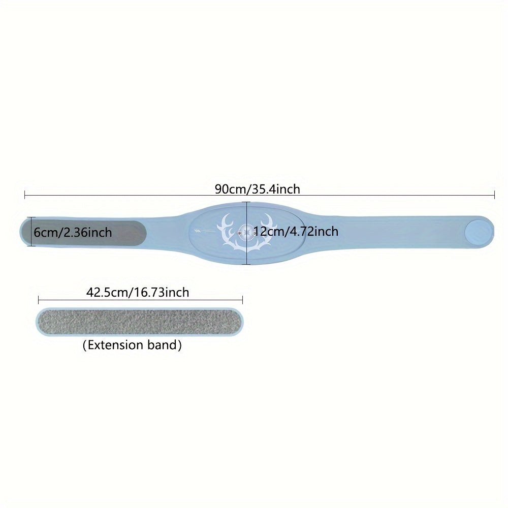 High-Intensity Abdominal Muscle Trainer – Portable Fitness Belt(Blue)