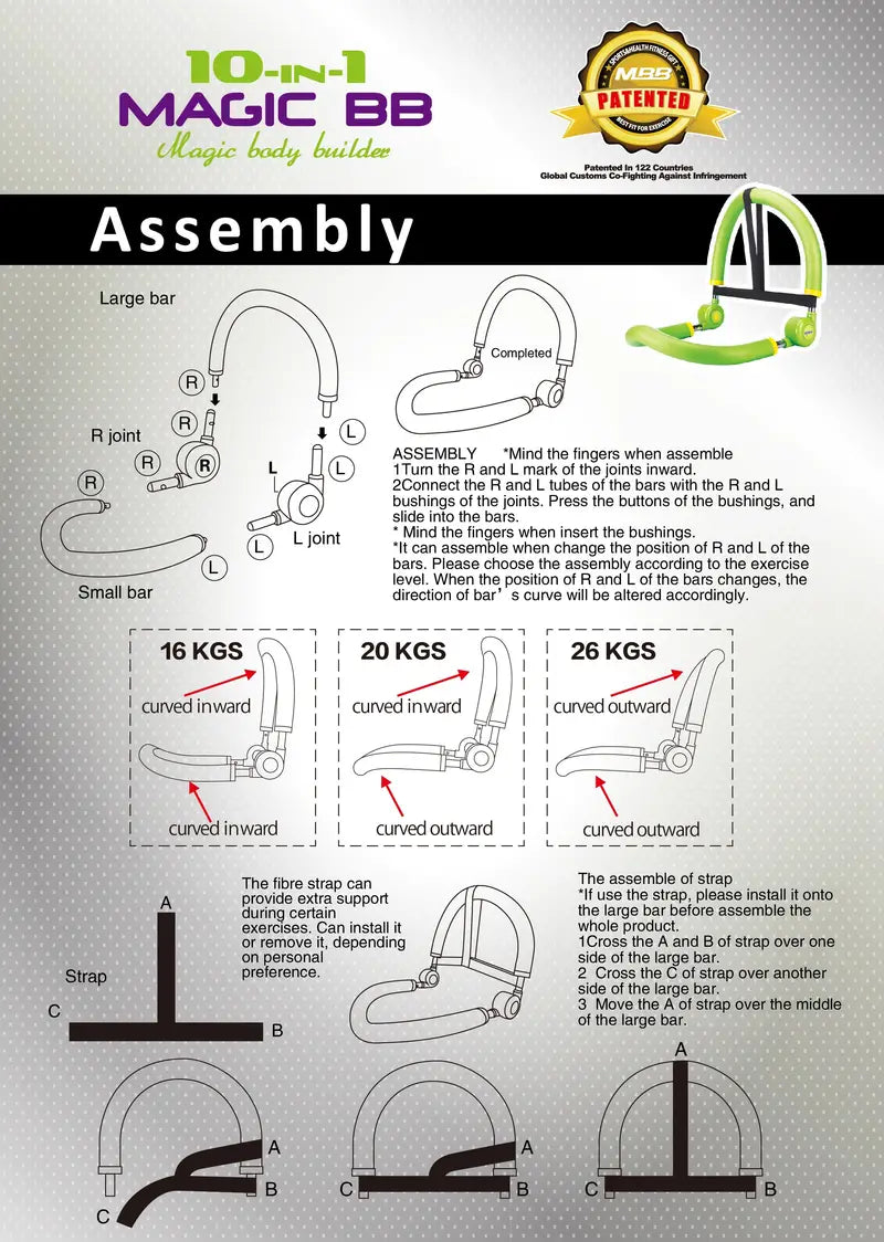 1pc Sit Up Exercise Equipment - Apple Green Abdominal Exercise Machine