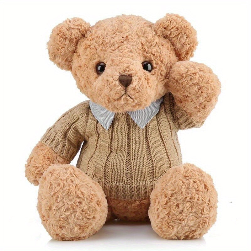 Teddy Bear Plush Doll with Birthday Hat