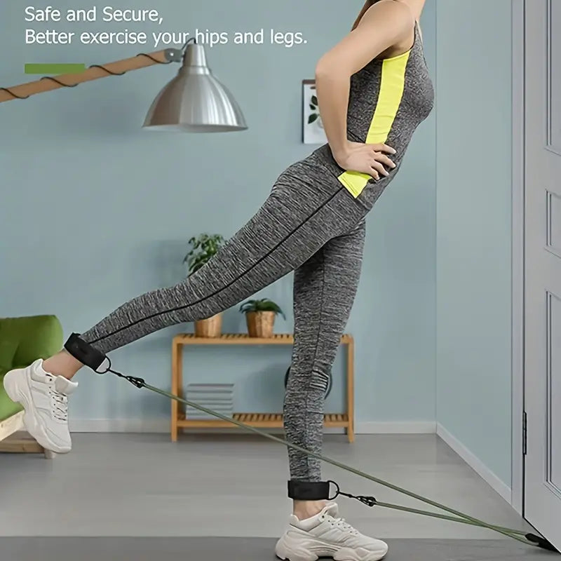 16pcs Resistance Bands Set with Handles - 5 Tube Fitness Bands