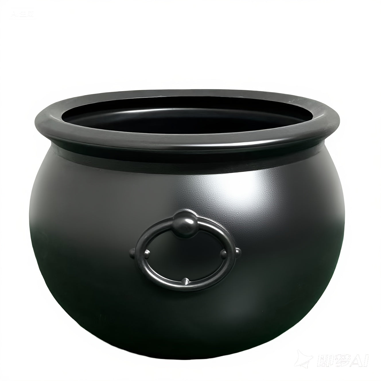 Witch Cauldron Plastic Candy Jar with Lid