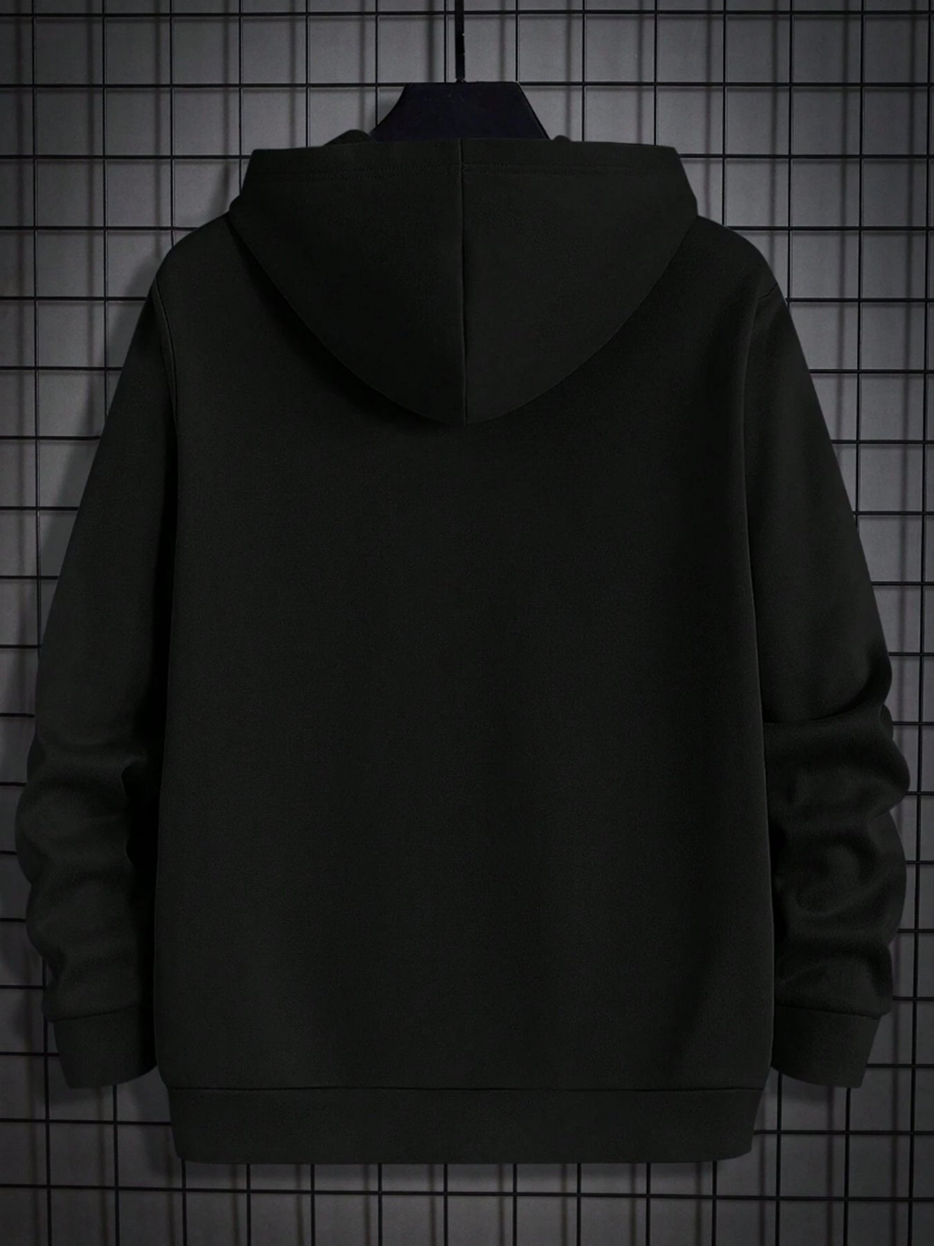 Plus Size Duckbill Print Hooded Sweatshirt