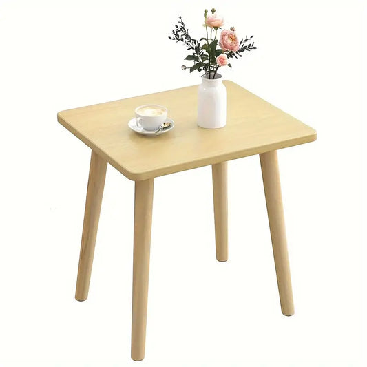 Rustic Wood Side Table - No-Tool Assembly