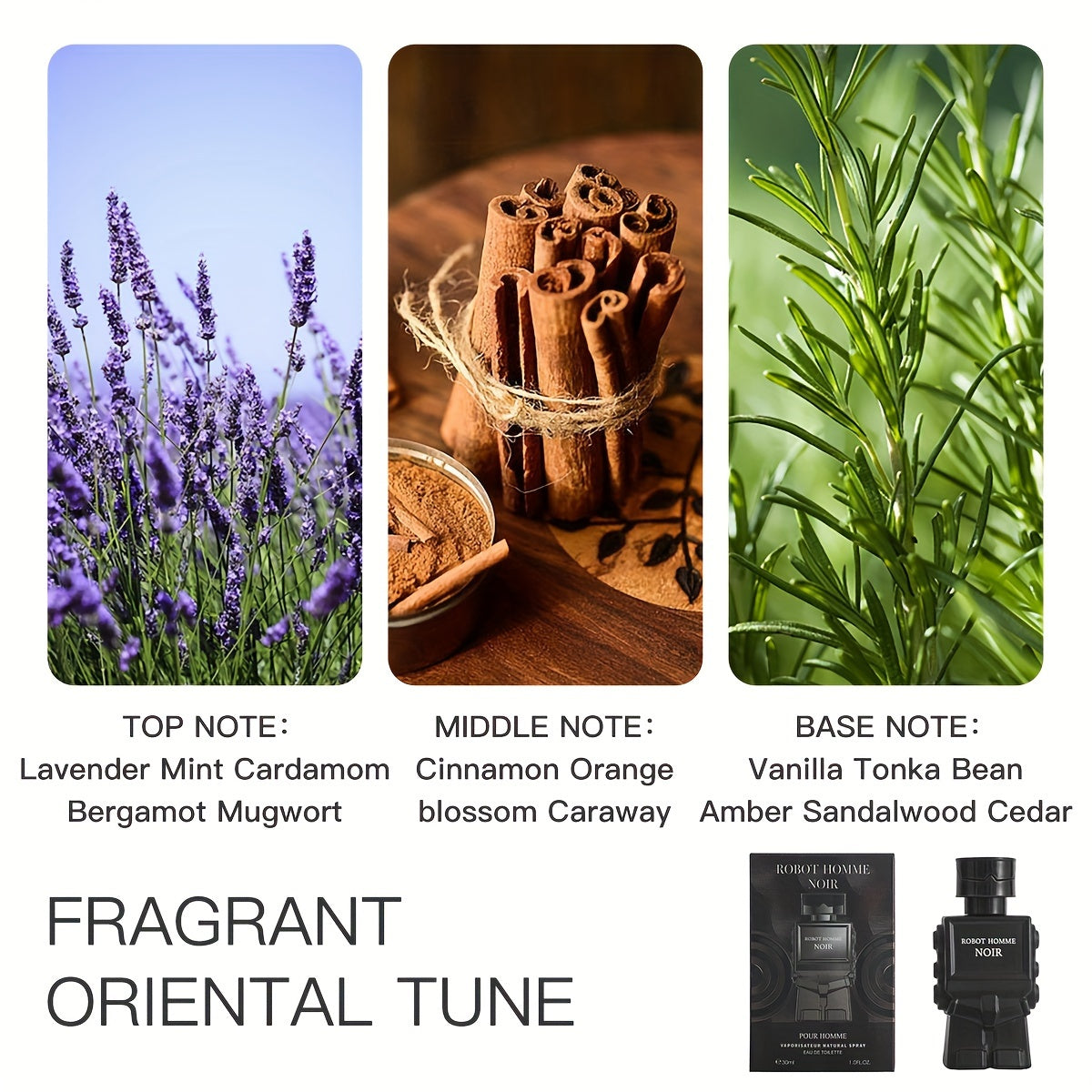 Long-Lasting Fragrance Eau De Toilette for Men