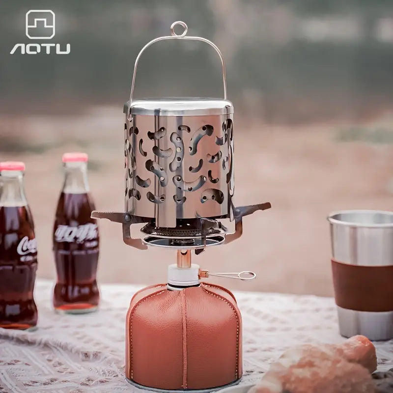 Compact Stainless Steel Heating Stove - Mini Heater Stove