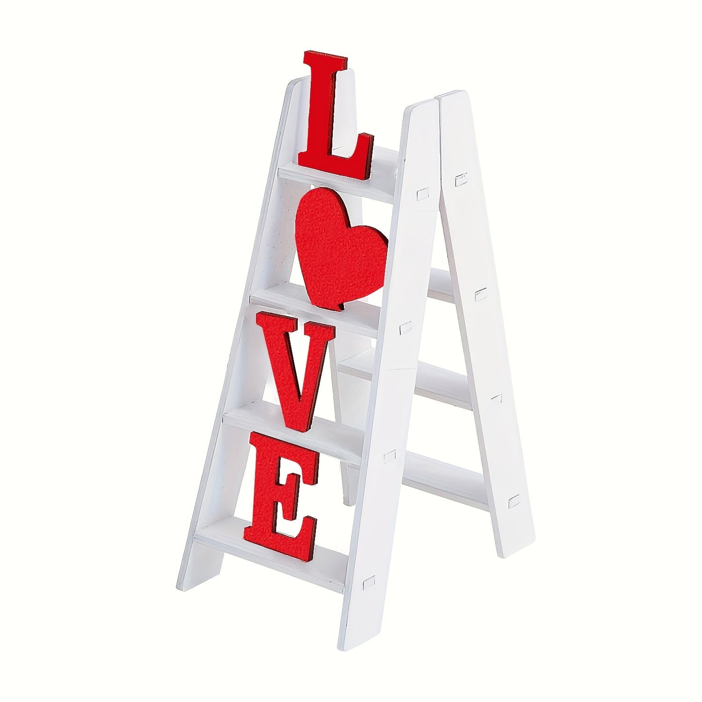 Valentine Love Word Art Red Tabletop Decoration