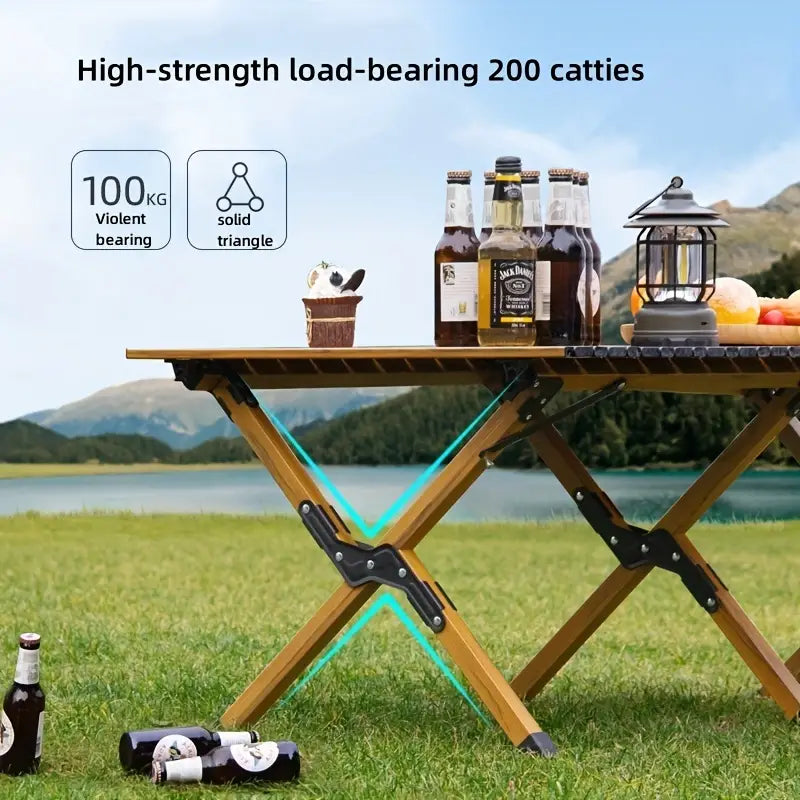 Unleashing the Magic of the Outdoor Double-sided Folding Table