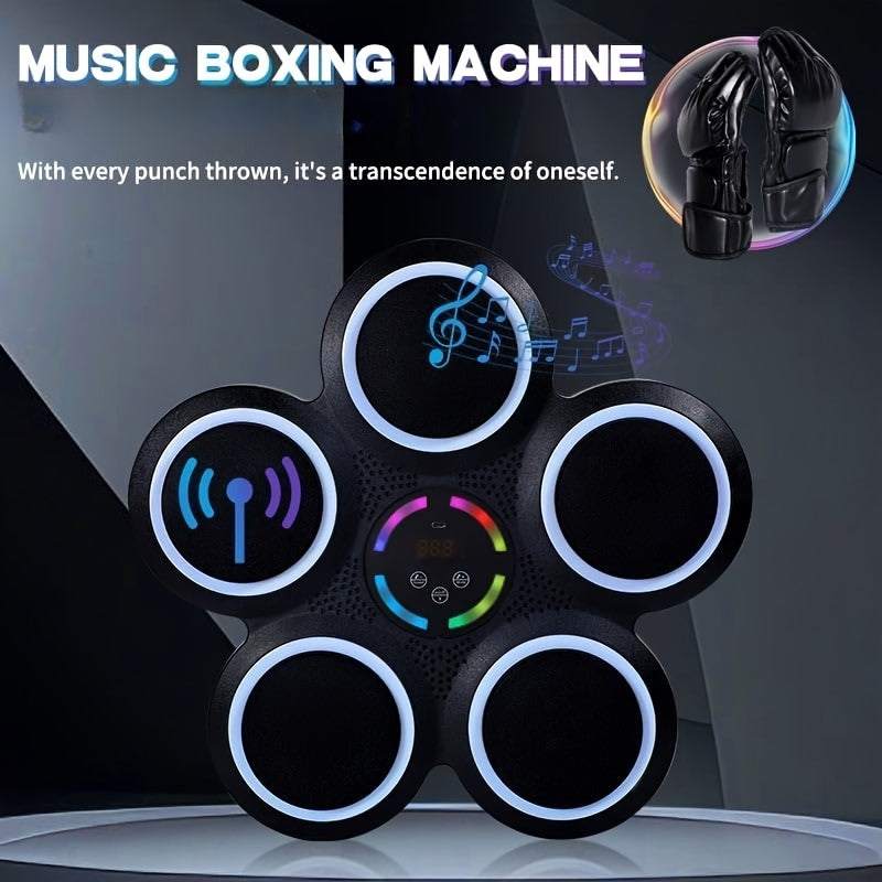 Smart Music Boxing Machine Wall-Mount with Gloves