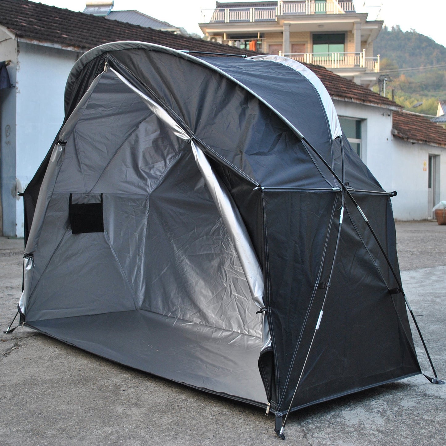 Single Military Cot Tent Insulated Outdoor Shelter