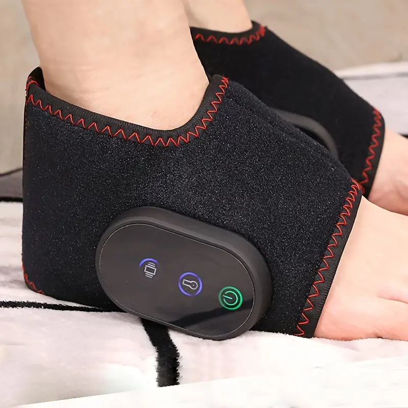 Electric Heating Guard Legs Warmer & Foot Massager Set