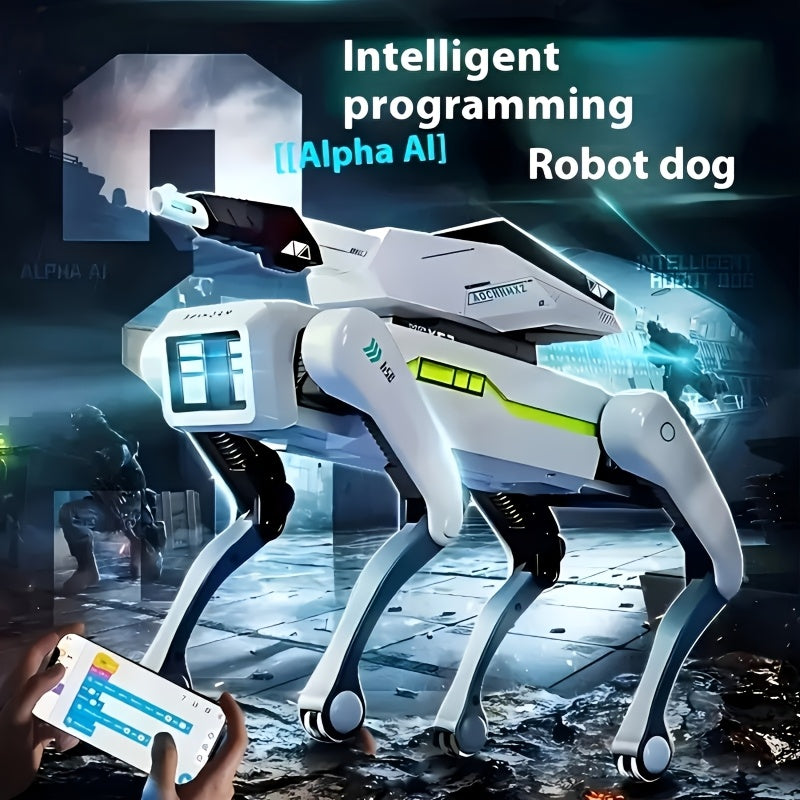 Intelligent Robot Dog with Voice & App Control