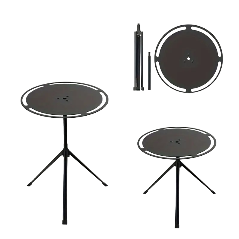 Adjustable Height Telescopic Outdoor Tripod Folding Table