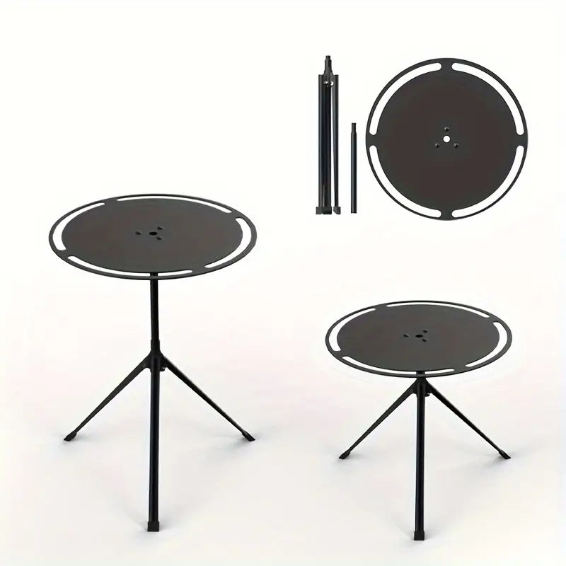 Adjustable Height Telescopic Outdoor Tripod Folding Table