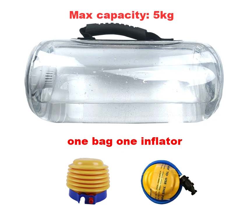 Aqua Water Bag - Versatile Home Gym Fitness Equipment for Bodybuilding and Weight Training