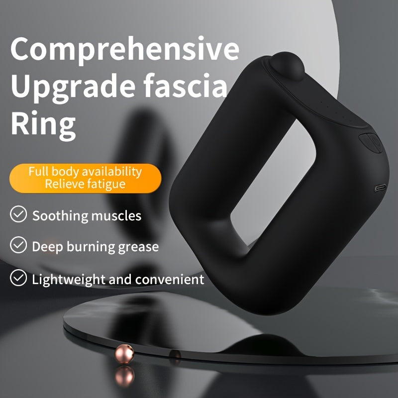 Rechargeable Multi-Function Fascia Gun(Black)