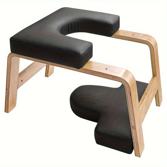 Yoga Headstand Bench with PU Foam Support