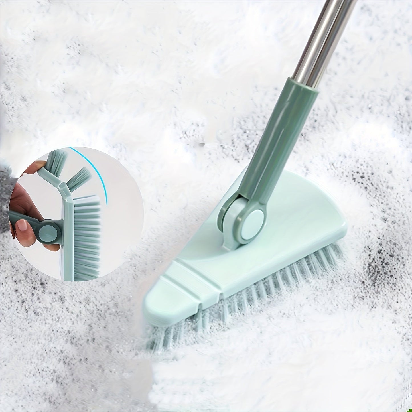 Long-Handle Floor Scrub Brush Scrubber