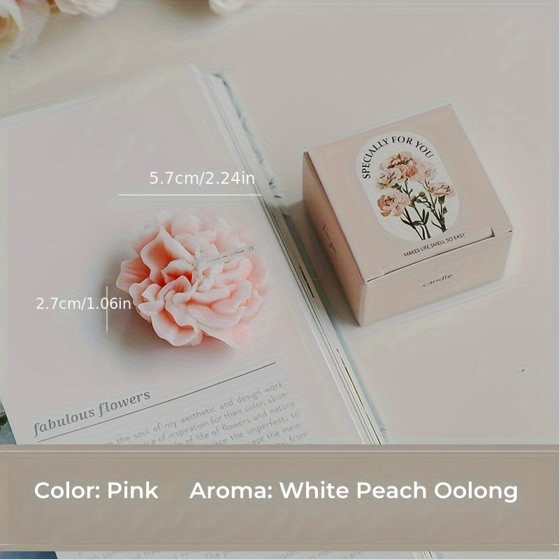 Elegant Carnation Scented Candle