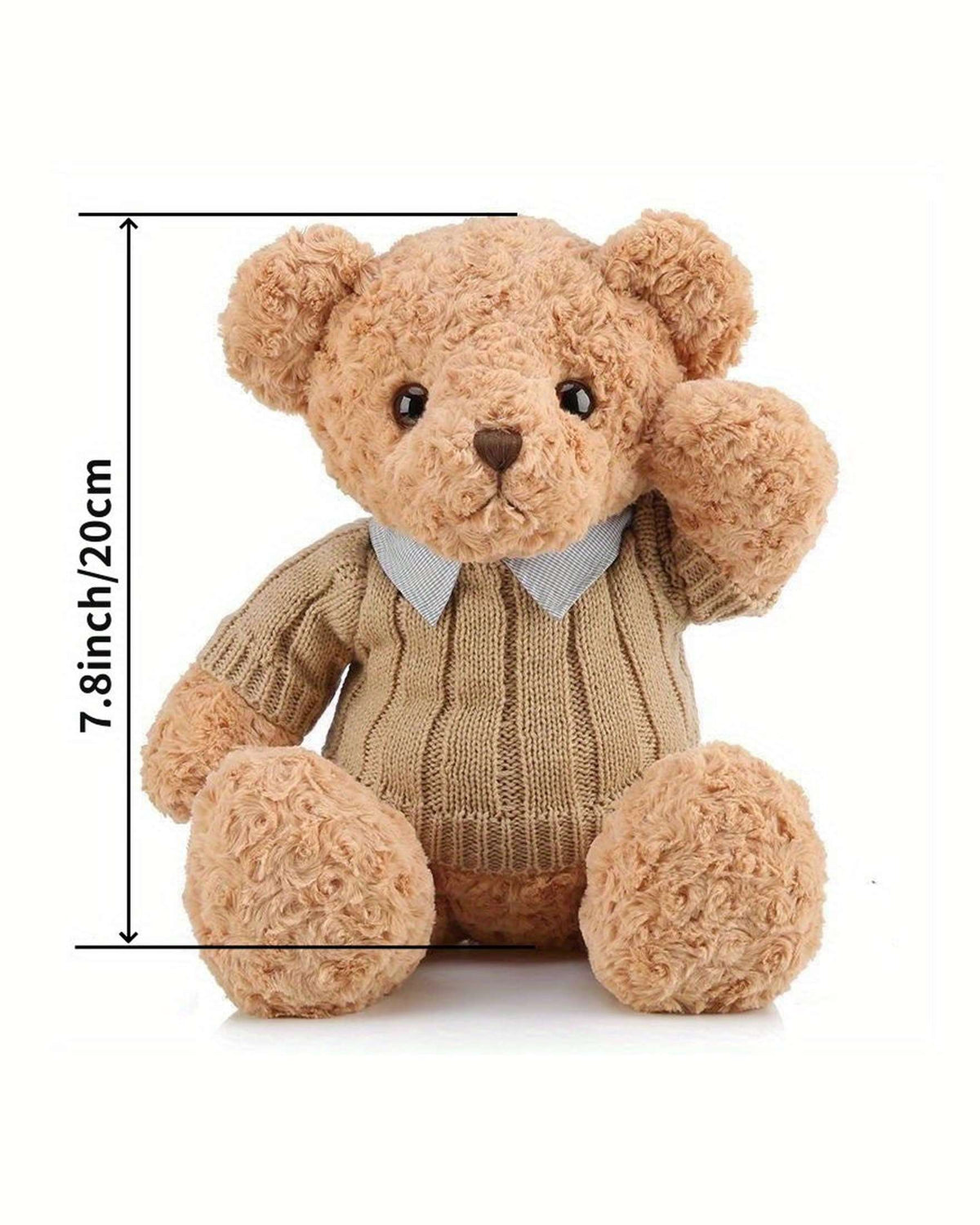 Teddy Bear Plush Doll with Birthday Hat