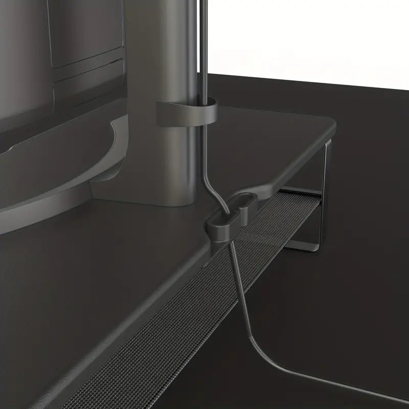 Organized Elevation: Dual-Level Monitor Stand with Drawer