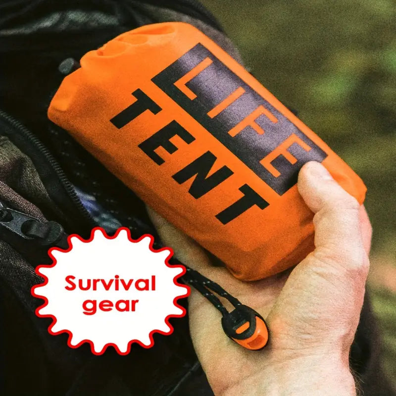 Outdoor Insulated Emergency Tent for 2 Persons