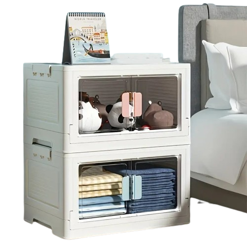 Stay organized without the hassle, courtesy of the Movable Folding Storage Box