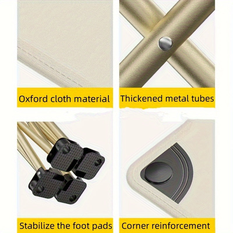 Outdoor Folding Chair with Handle Use