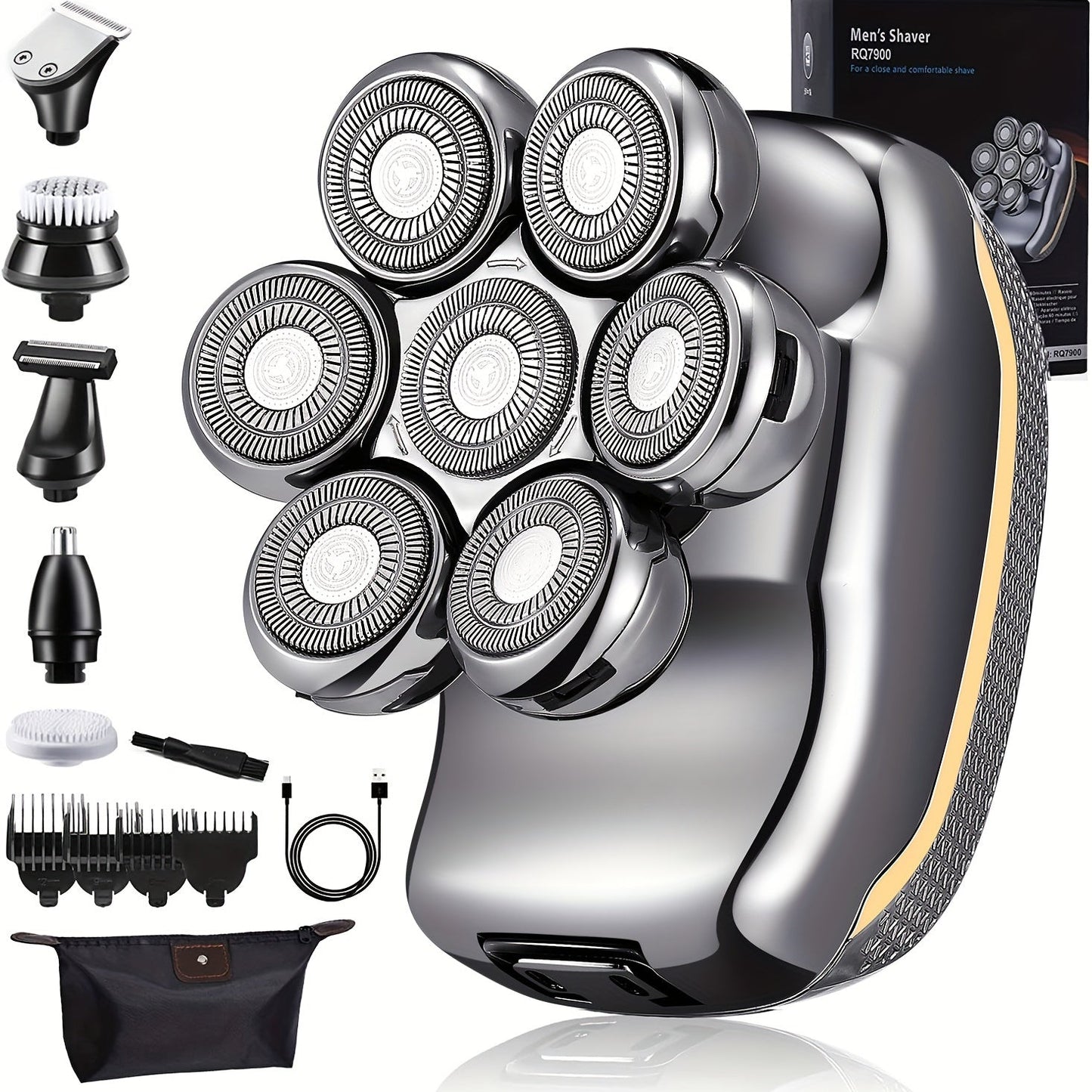 Wet/Dry Beard Trimmer & Body Hair Clipper