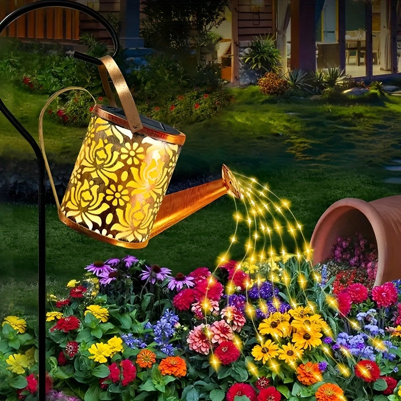 2-Function Solar Kettle Lamp Garden Light
