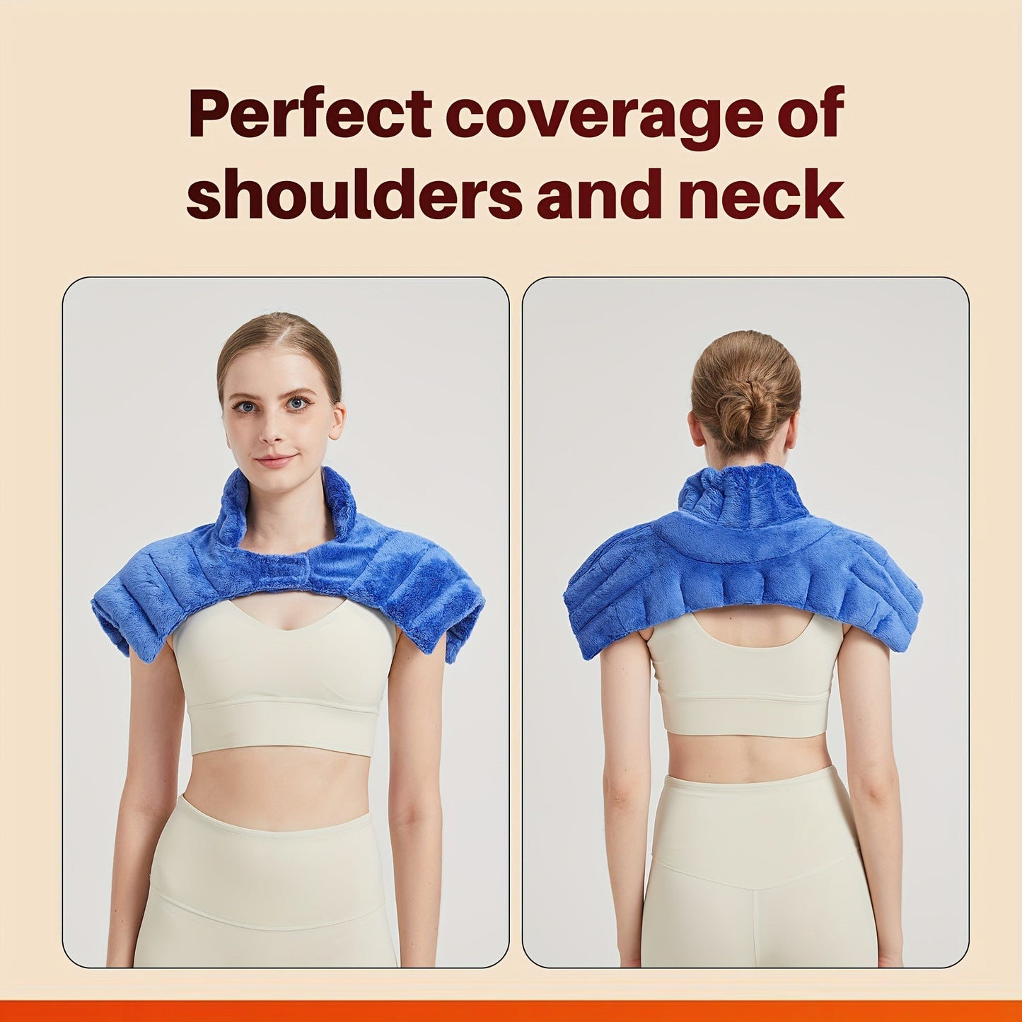 Weighted Heating Pad for Neck, Shoulders & Back