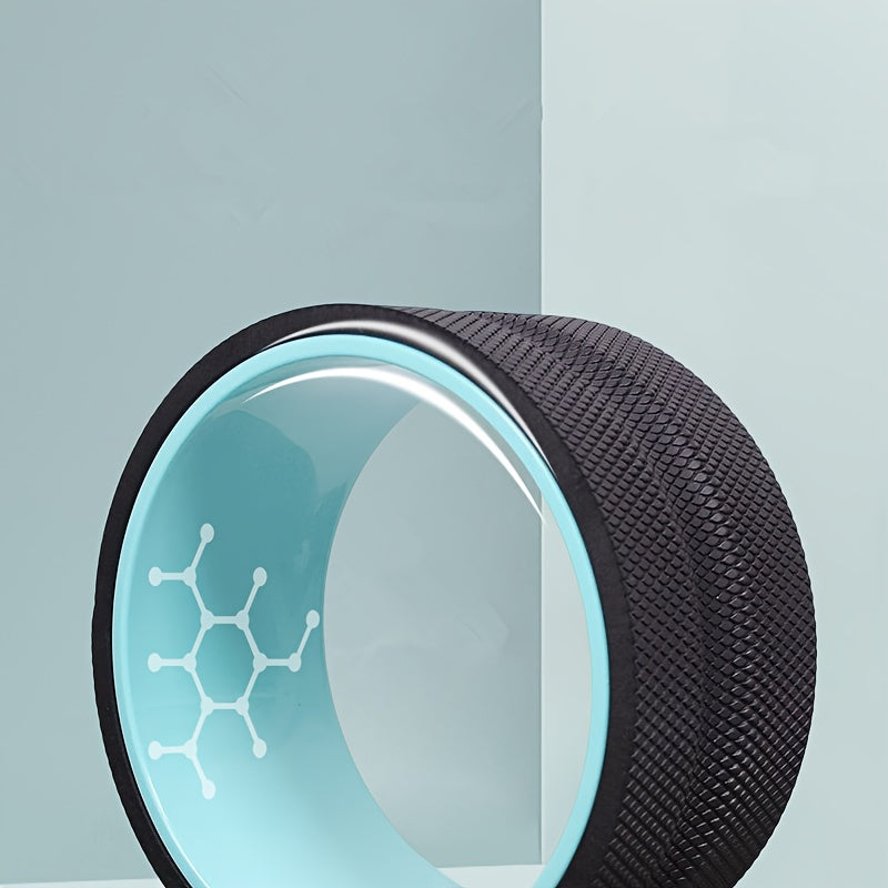 3pcs Premium TPE Yoga Stretching Wheel Set(Black)