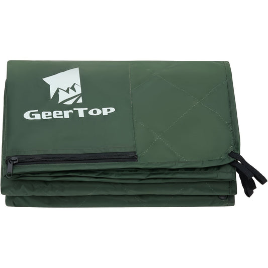 Outdoor Stadium Blanket Thick Warm Windproof Camping