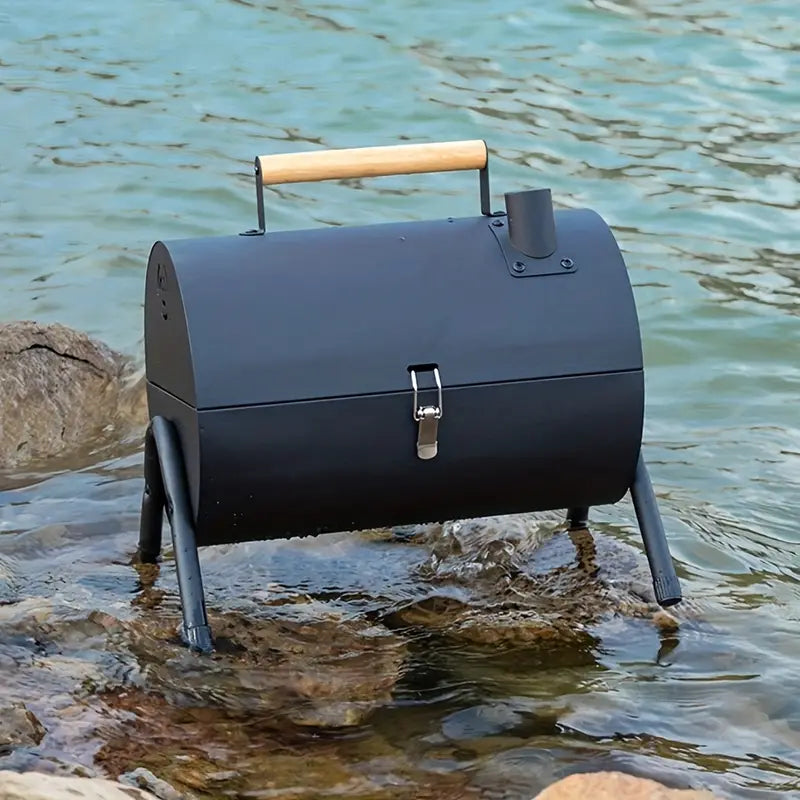 Portable Mini BBQ Grill - Foldable Outdoor Barbecue Stove