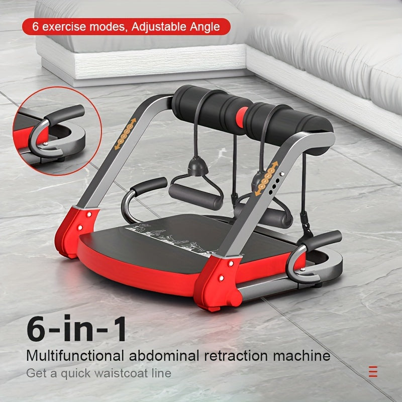 6-in-1 Abdominal Trainer Home Body Shaping Machine