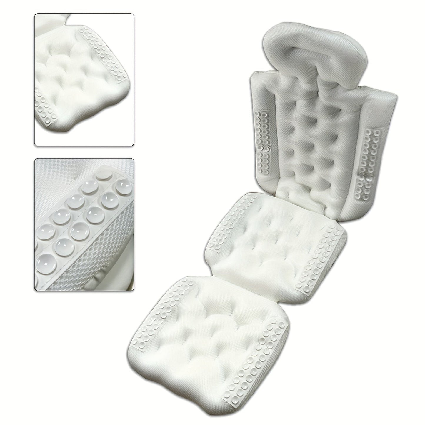 Bath Pillow Mat Neck Back Support