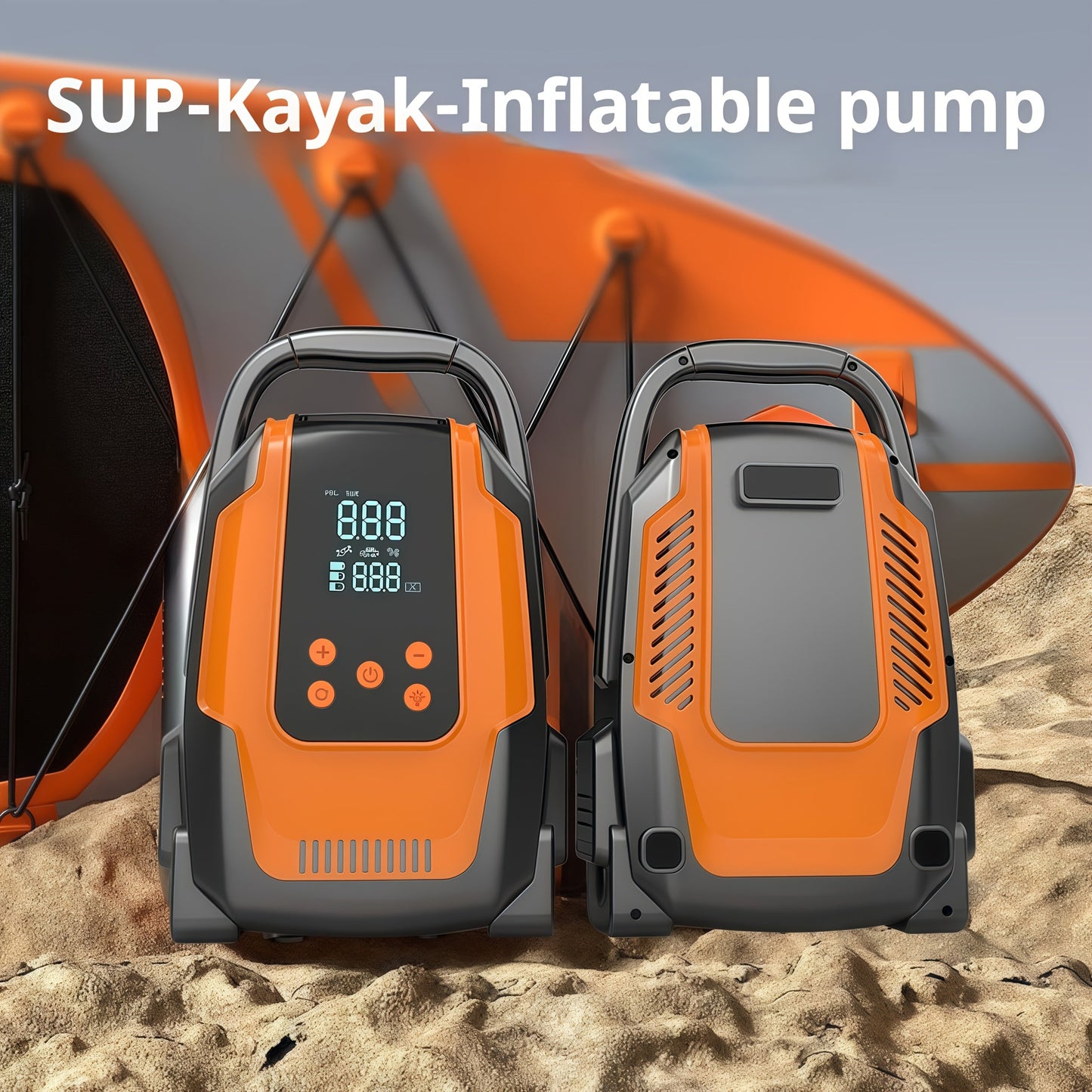 High-Pressure Dual Pump Electric Inflator