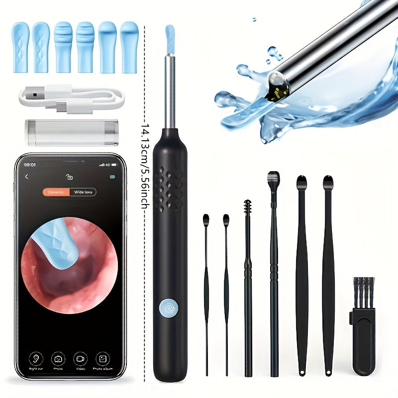 Wireless Ear Camera Cleaner Kit for Safe Ear Care