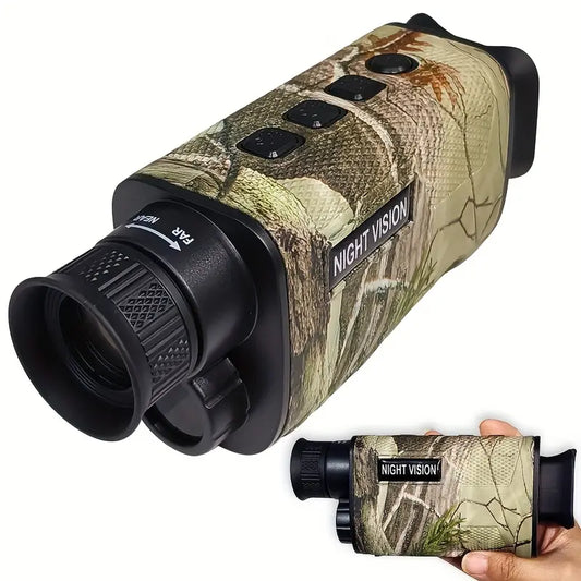 Camo Night Vision Monocular - 8X Digital Infrared Telescope