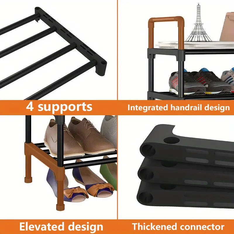 Adjustable Multi-Layer Shoes Storage Rack - Keep Your Space Organized