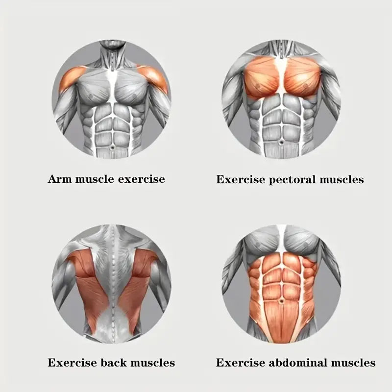 Silent Abdominal Muscle Training Roller - Automatic Rebound Ab Wheel